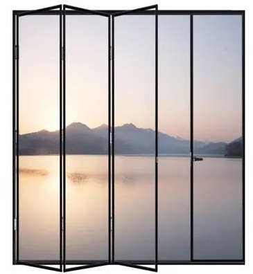 崇明极窄折叠门